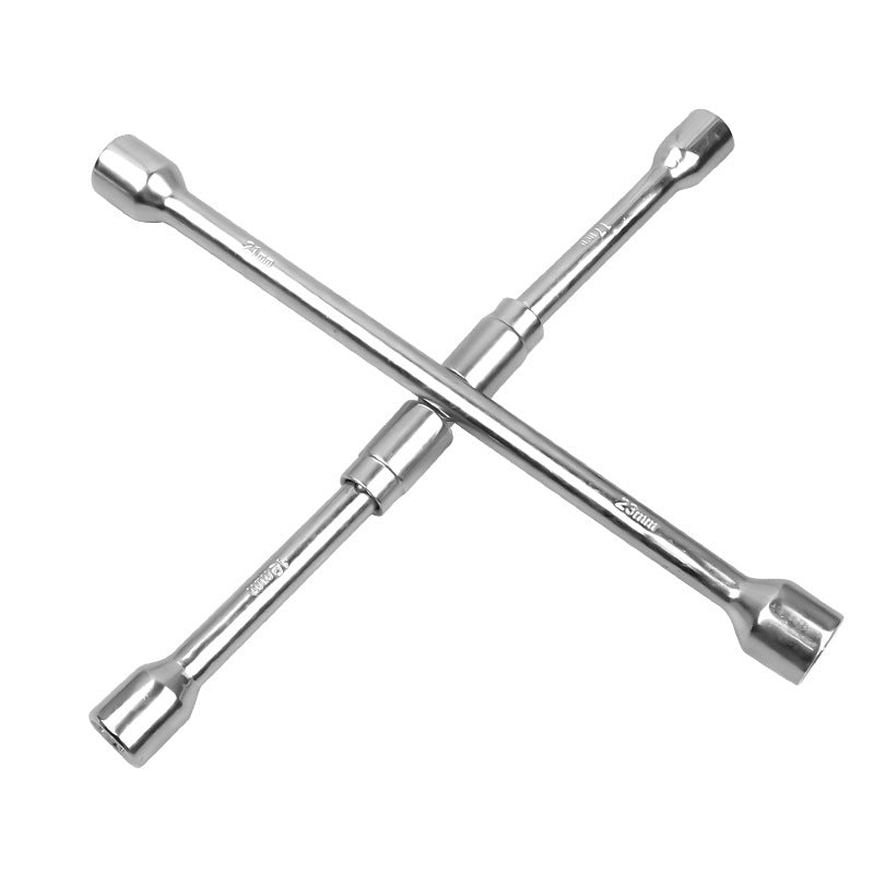 Universal Folding Lug Wrench For Car Tire Changing Tool