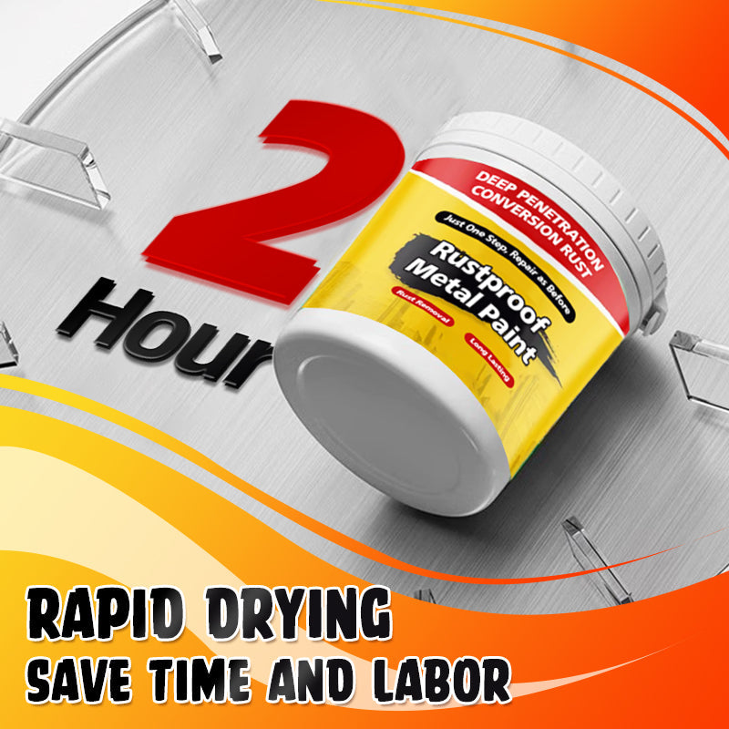 Rustproof Metal Paint Rust Remover Protective Coating For Metal