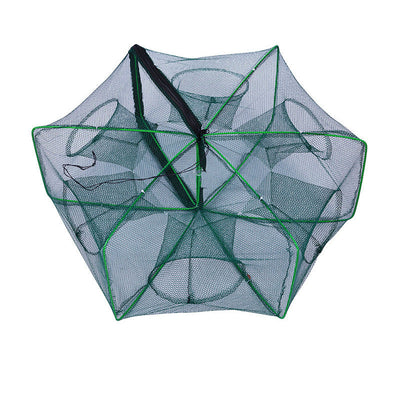 Auto-Foldable Fishing Trap Net Durable Portable Foldable Design