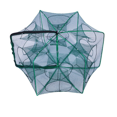 Auto-Foldable Fishing Trap Net Durable Portable Foldable Design