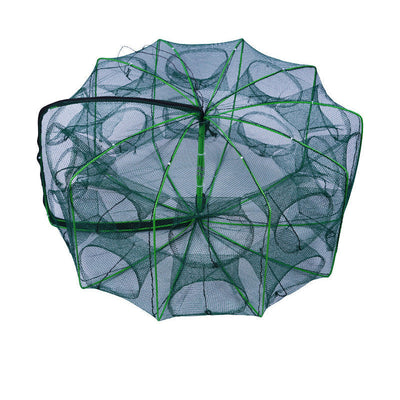 Auto-Foldable Fishing Trap Net Durable Portable Foldable Design