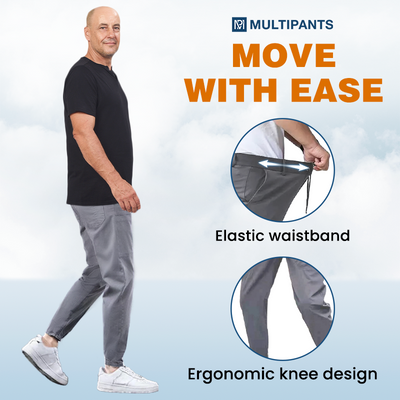 MultiPants Stretch Cargo Pants With Durable Multi Pockets