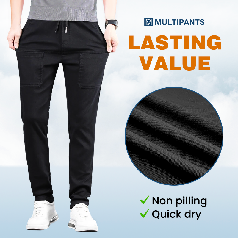 MultiPants Stretch Cargo Pants With Durable Multi Pockets