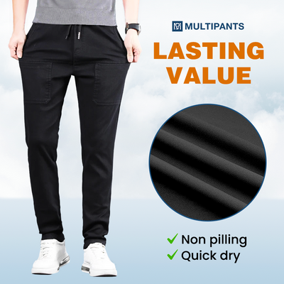 MultiPants Stretch Cargo Pants With Durable Multi Pockets