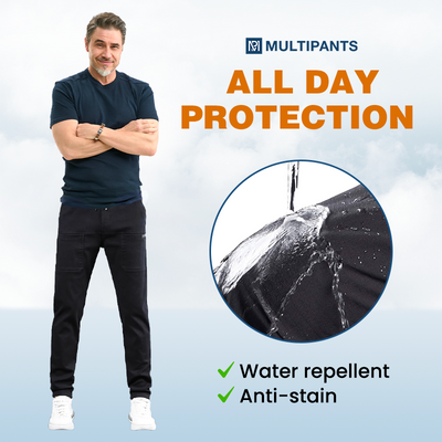 MultiPants Stretch Cargo Pants With Durable Multi Pockets