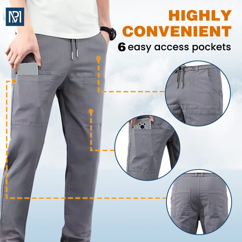 MultiPants Stretch Cargo Pants With Durable Multi Pockets