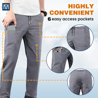 MultiPants Stretch Cargo Pants With Durable Multi Pockets