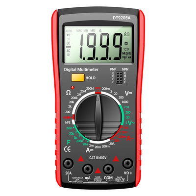 Digital Universal Meter With High Precision And Anti-Burning Protection