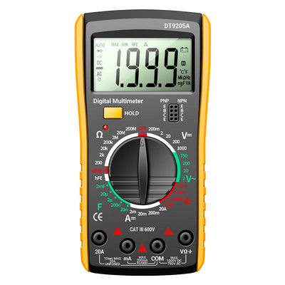 Digital Universal Meter With High Precision And Anti-Burning Protection