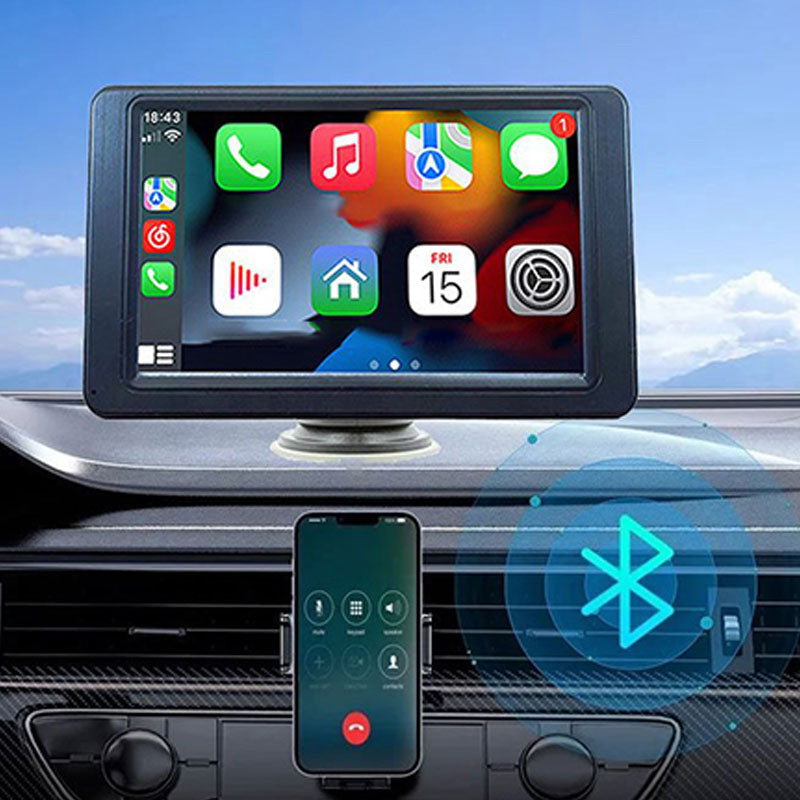 Portable Wireless Carplay System With HD Screen For Cars