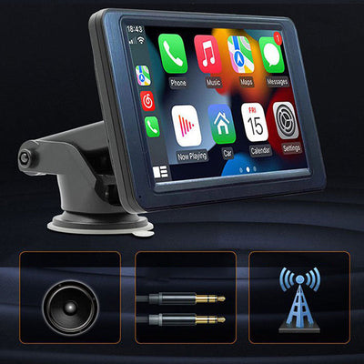 Portable Wireless Carplay System With HD Screen For Cars