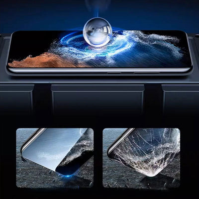 4K Tempered Glass Screen Protector Anti-Peeping Samsung Installation