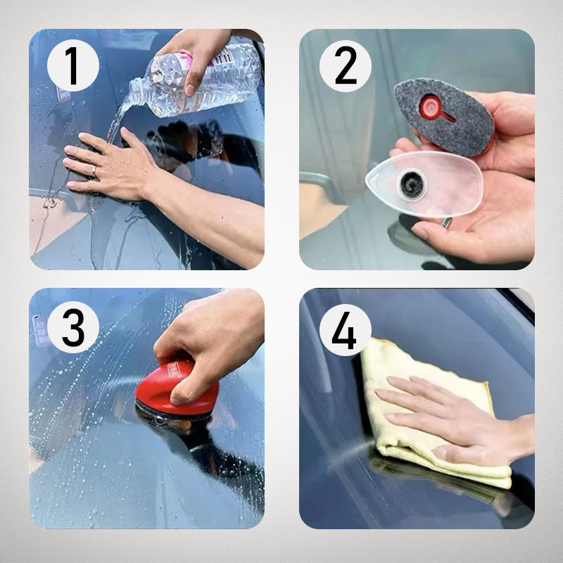 Car Glass Coating Remover And Oil Film Cleaner Solution