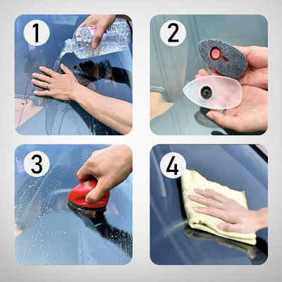 Car Glass Coating Remover And Oil Film Cleaner Solution