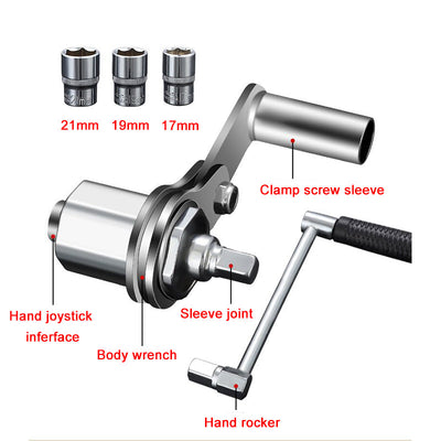 Car Tire Wrench Booster Tool For Easy Tire Changes