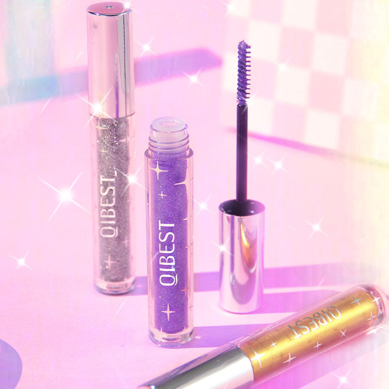 Waterproof Glitter Mascara With Sparkling Diamond Shine Effect