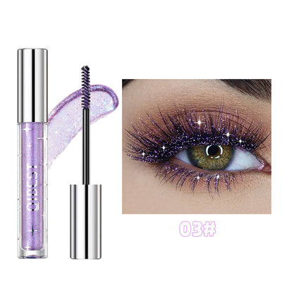Waterproof Glitter Mascara With Sparkling Diamond Shine Effect