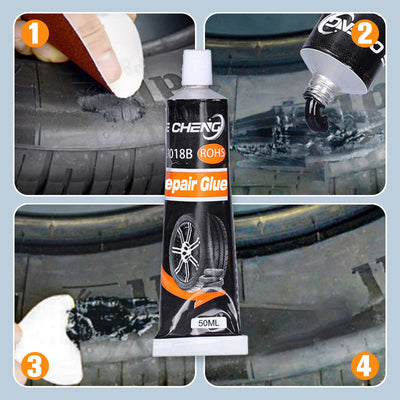 Tire Repair Glue Waterproof And Heat Resistant For Durable Fixes