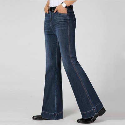 Summer Breathable Women's Wide Leg Pants Mid Waist Flared