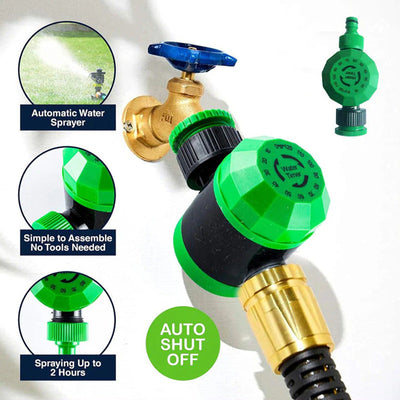 Mechanical Irrigation Timer For Efficient Automatic Watering Control