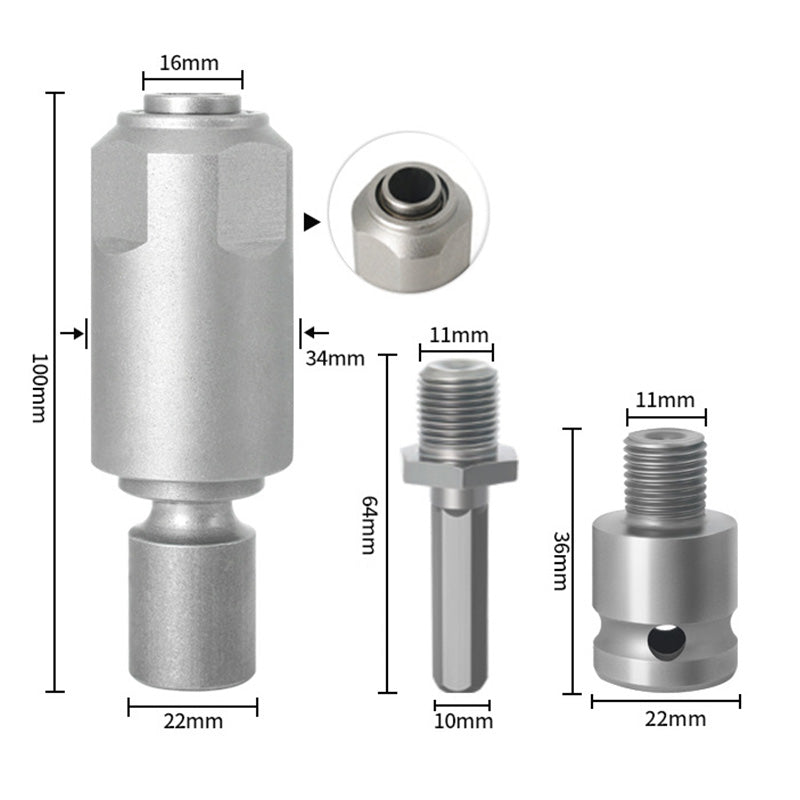 Electric Wrench Hammer Adapter For Versatile Tool Conversion