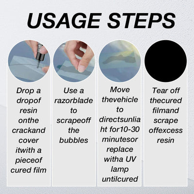 Car Glass Scratch Repair Adhesive For Easy Scratch Removal