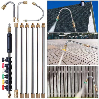 4000 PSI High-Pressure Cleaning Wand Set For Powerful Cleaning