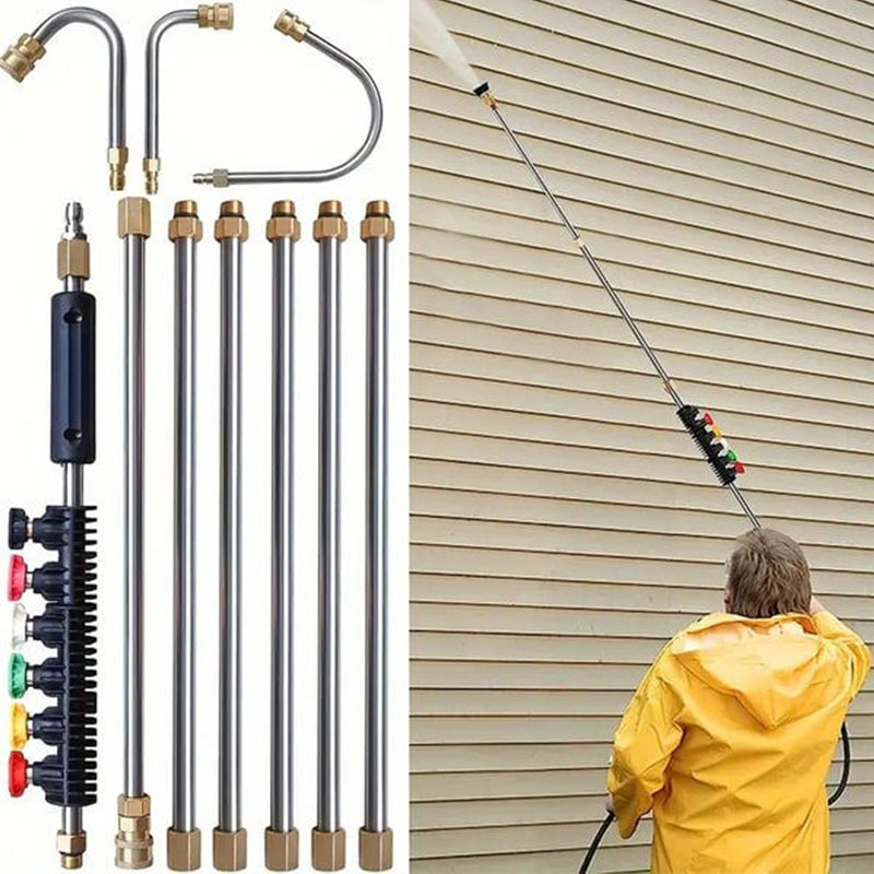 4000 PSI High-Pressure Cleaning Wand Set For Powerful Cleaning
