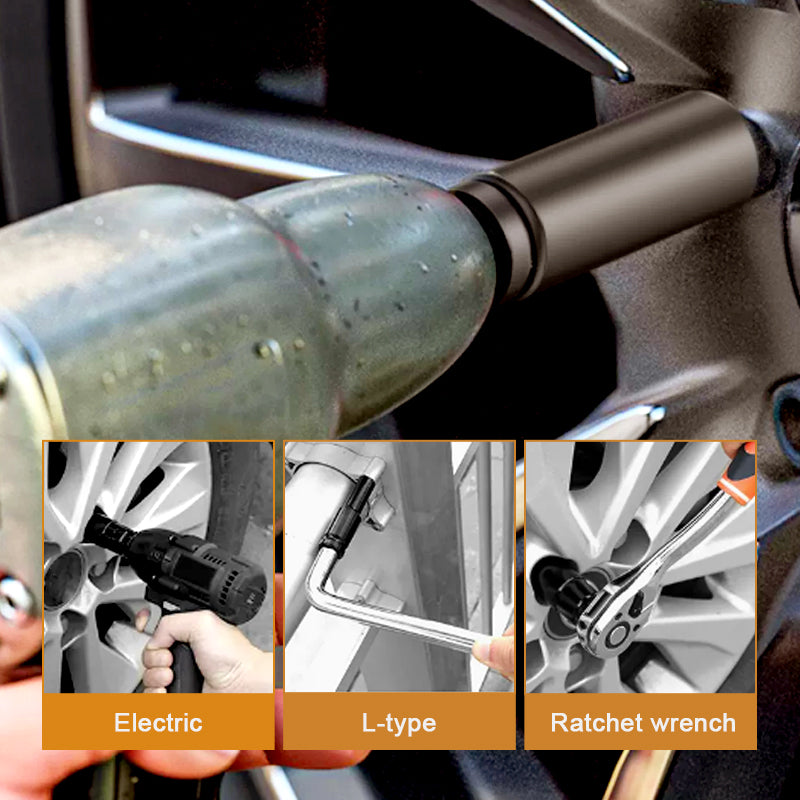 Electric Wrench Socket Set Durable Professional Mechanic Tool Kit
