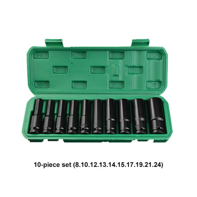Electric Wrench Socket Set Durable Professional Mechanic Tool Kit