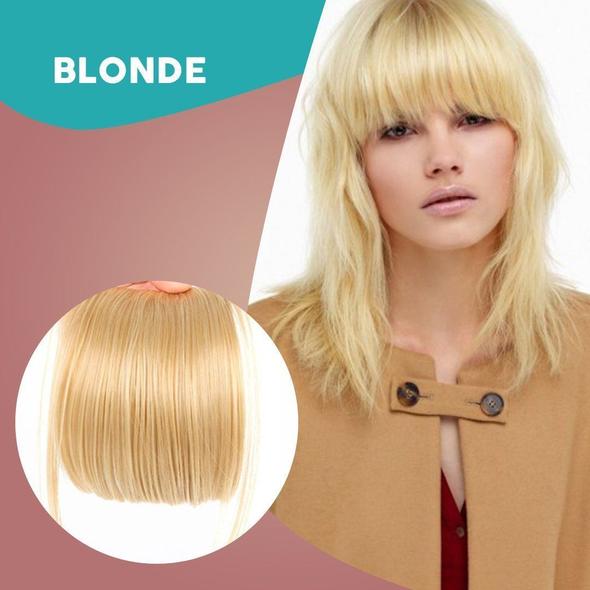 Clip In Bangs Heat Resistant Synthetic Hair Extension