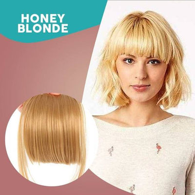 Clip In Bangs Heat Resistant Synthetic Hair Extension