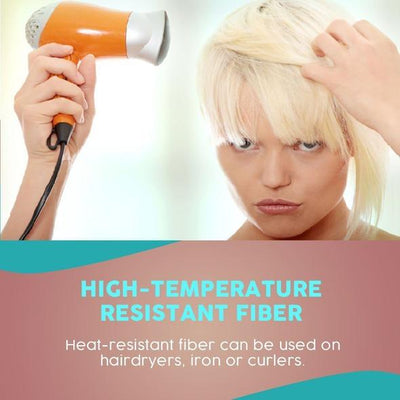 Clip In Bangs Heat Resistant Synthetic Hair Extension