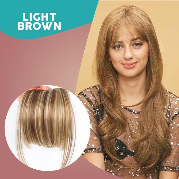 Clip In Bangs Heat Resistant Synthetic Hair Extension