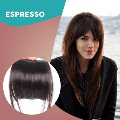 Clip In Bangs Heat Resistant Synthetic Hair Extension