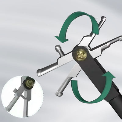 Internal Bearing Removal Tool With Convertible Dual Head Design