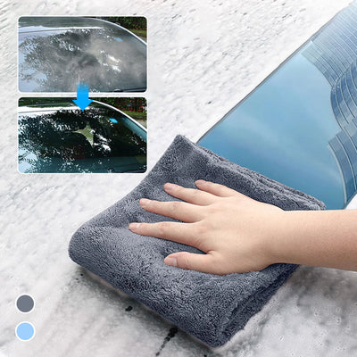 Thickened Absorbent Microfiber Cleaning Towel For Car Detailing