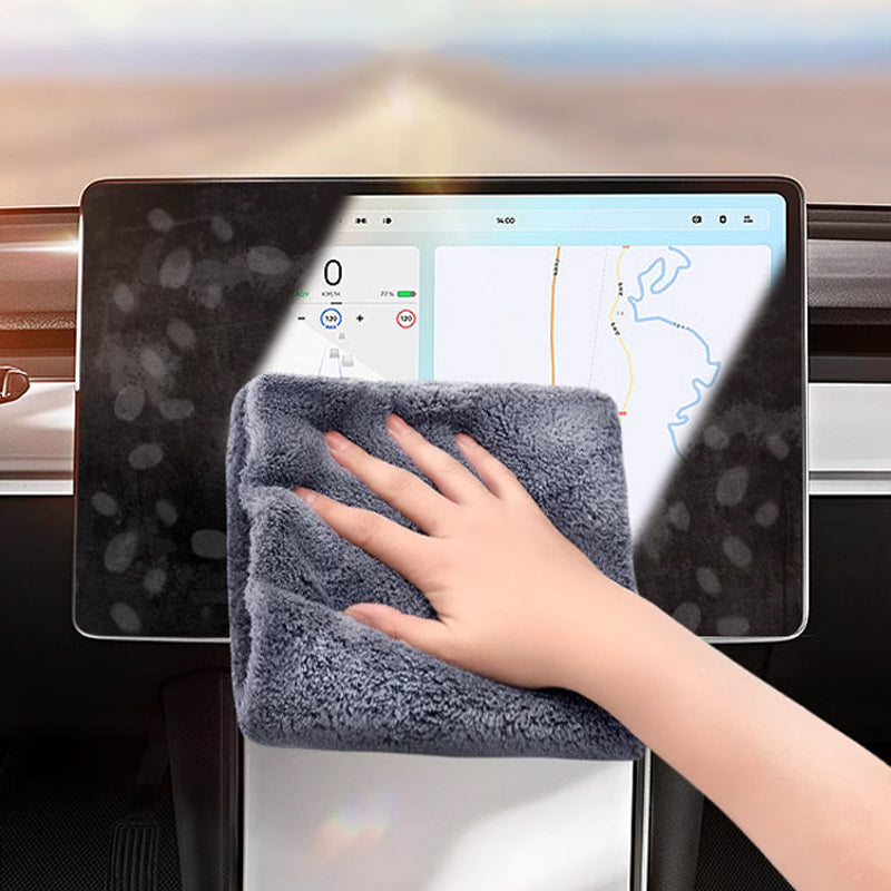 Thickened Absorbent Microfiber Cleaning Towel For Car Detailing
