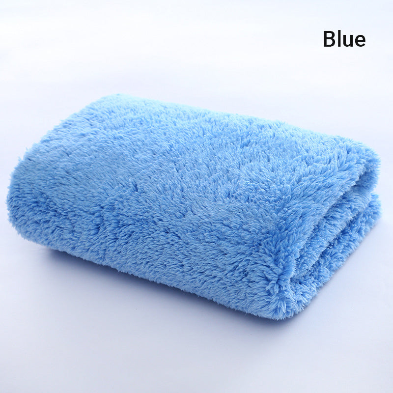 Thickened Absorbent Microfiber Cleaning Towel For Car Detailing