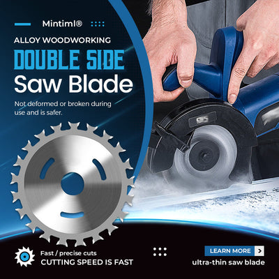 Mintiml Alloy Double Side Saw Blade For Woodworking Tasks