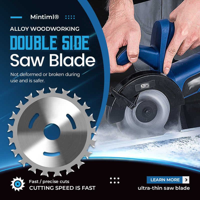 Mintiml Alloy Double Side Saw Blade For Woodworking Tasks