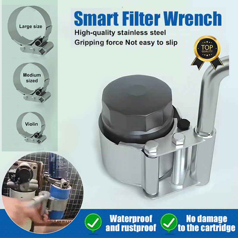Oil Filter Wrench Adjustable Durable Tool For Car Maintenance