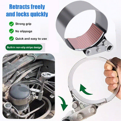Oil Filter Wrench Adjustable Durable Tool For Car Maintenance