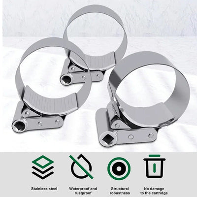 Oil Filter Wrench Adjustable Durable Tool For Car Maintenance
