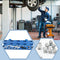 15 Piece Portable Belt Wrench Set With Replaceable Heads