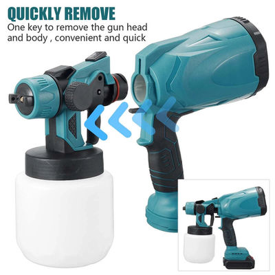 Cordless Paint Sprayer High Pressure Portable Electric Spray Gun