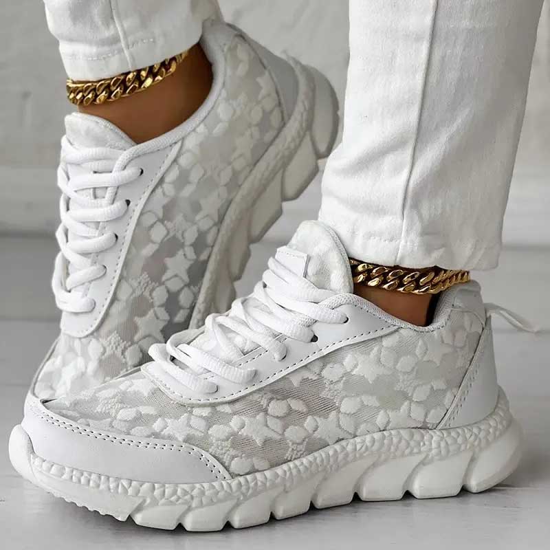 Women's Orthopedic Sneakers Comfortable Printed Casual Walking Shoes