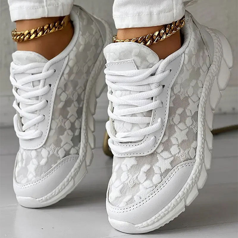 Women's Orthopedic Sneakers Comfortable Printed Casual Walking Shoes