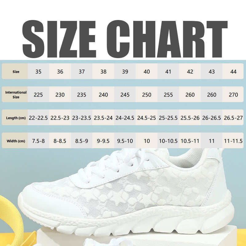 Women's Orthopedic Sneakers Comfortable Printed Casual Walking Shoes