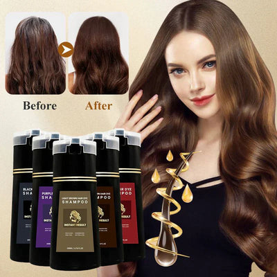 NovaHair Instant Dye Shampoo For Quick Hair Color Change